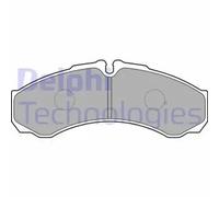Brake pads Low-Metallic LP1802 DELPHI for IVECO DAILY III Platform/Chassis