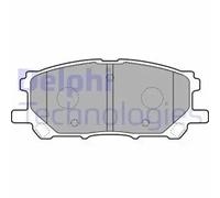 Brake pads Low-Metallic LP1823 DELPHI for LEXUS RX RC