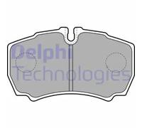 LP1826 REAR BRAKE PADS FOR FORD Fits TRANSIT Fits IVECO