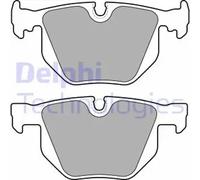 Rear Disc Brake Brake Pad Set Delphi LP1834 Fits BMW 7 Series X5 Braking System
