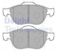 Brake pads Low-Metallic LP1844 DELPHI for TOYOTA AVENSIS AVENSIS Liftback
