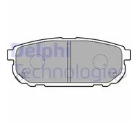 Rear Disc Brake Brake Pad Set Delphi LP1850 Fits Kia Sorento Braking System