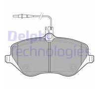 BRAKE PAD SET DISC BRAKE LP1891 FOR PEUGEOT CITROEN C5/III/Break C6 AX 2.2L 4cyl