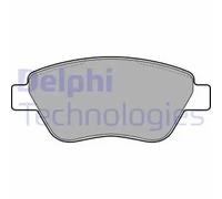 Disc Brake Brake Pad Set Delphi LP1899 Fits Fiat Doblo Idea Siena 500 500 C