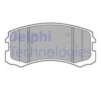 Delphi LP1901 Brake Pad Set, disc brake