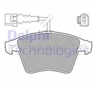 BRAKE PAD SET FRONT fit VW MULTIVAN TRANSPORTER Mk5 T5 DELPHI LP1914 7H0698151A