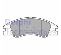 Front Disc Brake Brake Pad Set Delphi LP1932 Fits Kia Cerato Braking System