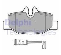 Genuine Delphi Rear Brake Pad Set Fits Mercedes Benz Viano Vito LP1939