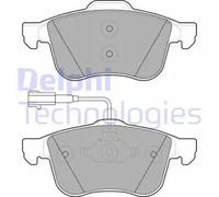 Delphi Brake Pads Set Front With Anti-Squeak Plate Fits Alfa Romeo 159 Spider