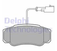 Disc Brake Brake Pad Set Delphi LP2054 Fits Nissan Cabstar NT400 Cabstar