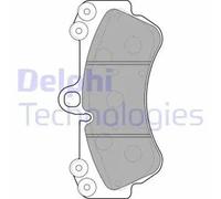 Disc Brake Brake Pad Set Delphi LP2057 Fits Porsche VW Cayenne Touareg