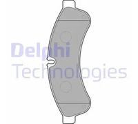 Brake pads Low-Metallic LP2063 DELPHI for IVECO DAILY IV Platform/Chassis