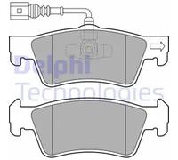 Rear Disc Brake Brake Pad Set Delphi LP2087 Fits VW Touareg Multivan