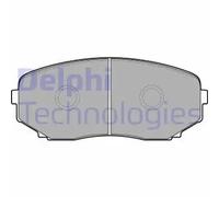 Front Disc Brake Brake Pad Set Delphi LP2098 Fits Mazda CX-5 CX-7 CX-9
