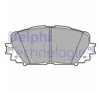 BRAKE PAD SET DISC BRAKE LP2123 FOR TOYOTA YARIS/Hatchback/Van/VITZ VERSO 1.0L