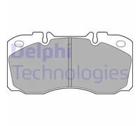 Brake pads Low-Metallic LP2138 DELPHI for IVECO DAILY IV Platform/Chassis