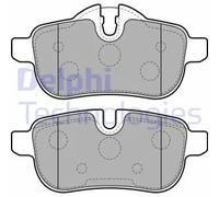 DELPHI LP2163 Brake pad set