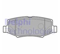 Fits DELPHI LOCKHEED HAMULCE LP2172 BRAKE PAD AXLE SET Dodge ⭐UK Stock⭐