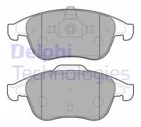 Brake pads Low-Metallic LP2181 DELPHI for RENAULT MEGANE III Hatchback MEGANE CC