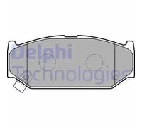 DELPHI LP2182 Brake pad set