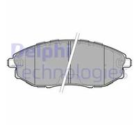 Brake pads Low-Metallic LP2183 DELPHI for CHEVROLET EPICA