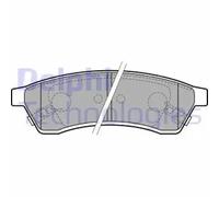DELPHI LP2197 Brake pad set