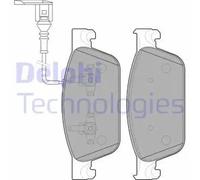 Brake pads Low-Metallic LP2199 DELPHI for VW TRANSPORTER / CARAVELLE Mk V Bus