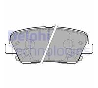 Disc Brake Brake Pad Set Delphi LP2202 Fits Genesis Hyundai Kia Ssangyong G70