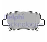 Genuine Delphi Rear Brake Pads - LP2206