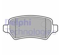 DELPHI LP2209 Brake pad set