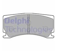 Brake pads Low-Metallic LP2217 DELPHI for JAGUAR XK II Coupe XK II Convertible