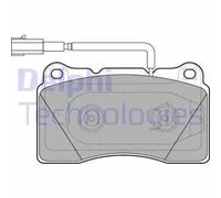 Brake pads Low-Metallic LP2221 DELPHI for ALFA ROMEO GIULIETTA