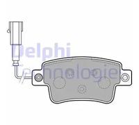 DELPHI LP2231 Brake pad set