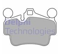 DELPHI LP2236 Brake pad set