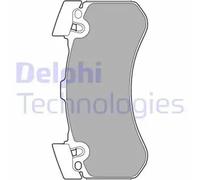 DELPHI LP2283 Brake pad set