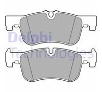 Brake pads Low-Metallic LP2284 DELPHI for BMW 1 Sports Hatch 2 Coupe