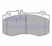 Brake pads Low-Metallic LP2304 DELPHI for MERCEDES-BENZ CLS E-CLASS