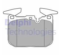 Brake pads Low-Metallic LP2449 DELPHI for BMW 1 Sports Hatch 3 4 Coupe 3 Touring