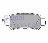 4x ✅Fits DELPHI LP2482 Brake Pad Set, disc brake LP2482 Brake pads s ⭐UK Seller⭐