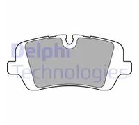 Brake pads Low-Metallic LP2508 DELPHI for LAND ROVER RANGE ROVER IV DISCOVERY V