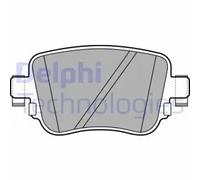 Brake pads Low-Metallic LP2709 DELPHI for SEAT AUDI VW SKODA
