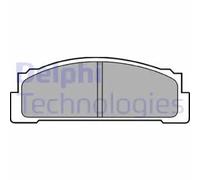 DELPHI LP30 Brake pad set