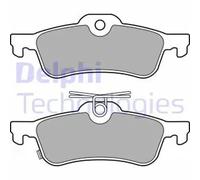 Brake pads Low-Metallic LP3147 DELPHI for HONDA CIVIC IX CIVIC IX Tourer