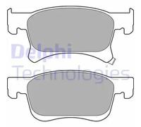 Brake pads Low-Metallic LP3164 DELPHI for OPEL ADAM CORSA E