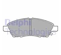 Delphi LP3170 Brake Pads Set Front With Anti-Squeak Plate Fits Nissan Tiida