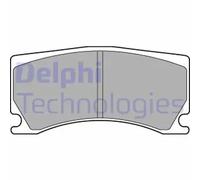 DELPHI LP3174 Brake pad set