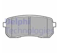 DELPHI LP3178 Brake pad set