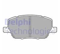 DELPHI LP3184 Brake pad set