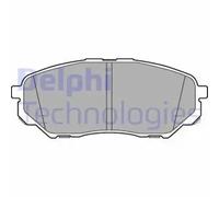 Disc Brake Brake Pad Set Delphi LP3186 Fits Hyundai Kia Santa Fe Sorento