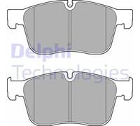Brake pads Low-Metallic LP3187 DELPHI for JAGUAR LAND ROVER